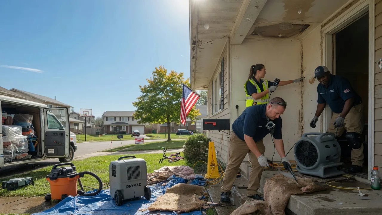 Water Damage Restoration in Stuart, OK near me
